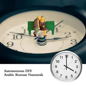 MCDFL 3d DIY Ceas de Perete Numere arabă Numerale Romane Ceasuri Digitale Personalizate Kit de Înlocuire Gadget Piese de Reparații Saat Acasă