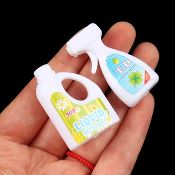 Mini Mobilier Casă De Păpuși, Accesorii Pentru Mini Model Daisy Puternic De Decontaminare Detergenți 1 Set