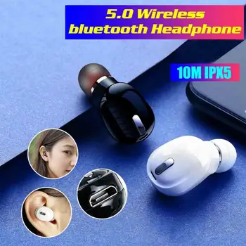 Mini X9 Pavilioane Wireless de Reducere a Zgomotului In-ear Design Bluetooth 5.0 Căști Confortabile pentru Uzura de Sunet 3D Pentru Huawei Cască