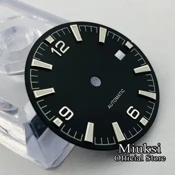 Miuksi 31mm steril luminos cadran de ceas se potrivesc ETA 2836/2824,Miyota 8205/8215/821A/82series，Mingzhu DG 2813/3804 circulație