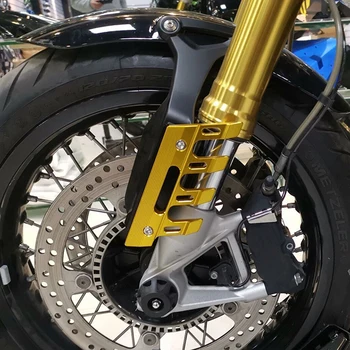 Motocicleta CNC Aluminiu Aripa Fata Partea de Protecție Guard Apărătoare de noroi Glisante Jos Furculita Protector Pentru HONDA CB190R Accesorii