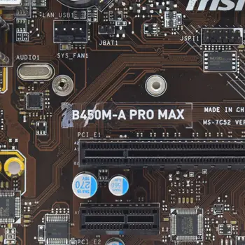 MSI B450M UN PRO MAX Placa de baza AMD B450 CPU Socket AM4 DDR4 4133(OC) MHz M. 2 SATAIII USB3.2 32G R9 Desktop mATX Placa de baza