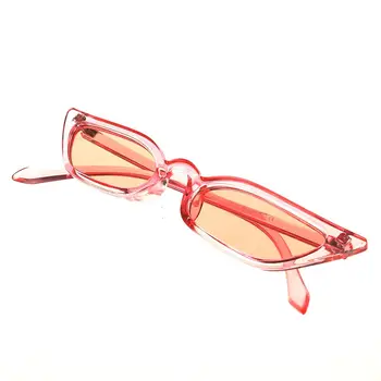 New Trendy ochelari de soare ochelari de soare Femei retro colorate transparente mici, colorate Ochi de Pisica ochelari Fierbinte de Vânzare en-Gros