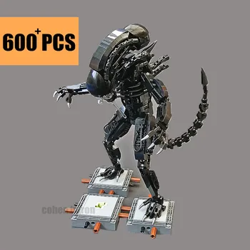 Noi 600PCS Disney Film Prometheus Aliens Vs Predator Space Star Wars Mech Model Blocuri Caramizi Jucării Copil Cadou