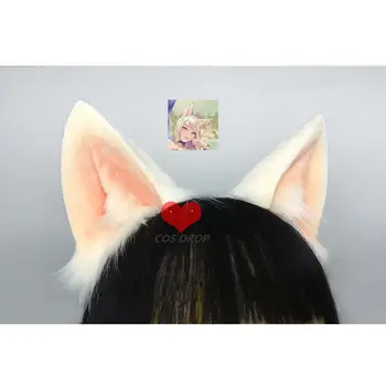 Noi Realizate manual KDA Cat Fox Ac de păr Hairhoop Ahri Pentru Ureche Simulare Prop LOL Cosplay Accesorii DIY pentru Halloween
