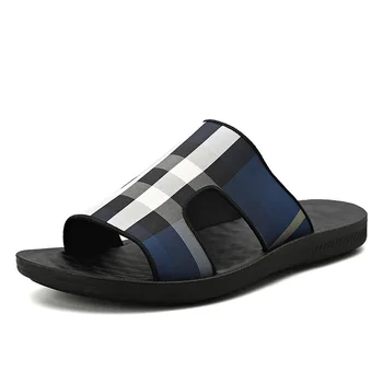 Noi Vara Sandale Bărbați Moda Confortabil Din Piele Moale Papuci Casual Respirabil În Aer Liber Pantofi De Plaja Si De Mare Dimensiune 48