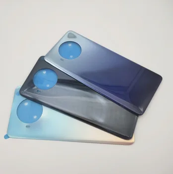 Original Sticla Spate Capac Baterie pentru Xiaomi Redmi Nota 9 Pro 5G Ușa din Spate Capacul Carcasei pentru Redmi Note9 Pro 5G Caz