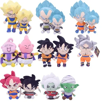 Originale japoneze, desene animate Dragon Ball Super Majin Buu Goku Picco Gabe moale jucărie pentru copii ziua de nastere cadou de desene animate Japoneze