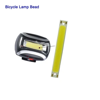 Otzhb 1-50PCS DIY LED Panou Lumina Biciclete Lampa Șirag de mărgele 60*8MM 300LM Ultra Luminos Alb Rece Culoare ROȘIE DC2-3V 3W Chip On Board