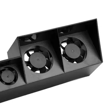 Pentru Consola PS4 Cooler Ventilator de Răcire Pentru PS4 USB Extern 5-Ventilator Super-Turbo de Control al Temperaturii Pentru Consola Playstation 4