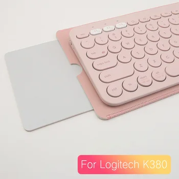 Pentru Logitech K380 din Piele de Caz Ultra-subțire Super Slim Culoare Solidă Acoperă Laptop din Piele Pu Moale din Pvc Maneca Caz Pentru Logitech K380