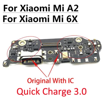 Pentru Xiaomi Mi A2 Original Micro USB Încărcător Port de Încărcare Conector Dock Microfon Bord Flex Cablu Pentru Xiaomi Mi A1 A2 A3 Lite