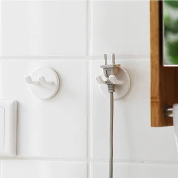 Plug raft de depozitare simplu portante cârlig ușa de la bucătărie în spatele depozitare cheie vascoza cârlig accesorii de baie organizator