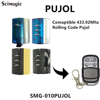 Poarta de control 433,92 MHz rolling code pentru PUJOL usa de garaj de la distanță de control PUJOL VARIO OCEAN, ALB, NEGRU, MERCURIO