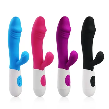 Produse Pentru Adulți Simulare Vibrator G-Spot Șoc Dublu Masaj Flirt Femeie Sexy Masturbari Dispozitiv Fabrica De En-Gros