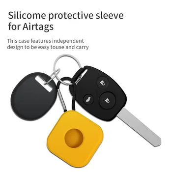 Protecție Acoperă Pentru Apple Airtags compatibil Bluetooth Wireless Tracker Transporta Caz Anti-a pierdut Dispozitivul Protector Shell Pentru Airtag