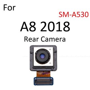 Selfie Față Confruntă & Spate-Spate, Camera Principala Mare Modul Mic Panglică Piese Flex Cablu Pentru Samsung Galaxy A9 A8 A6 Plus 2018