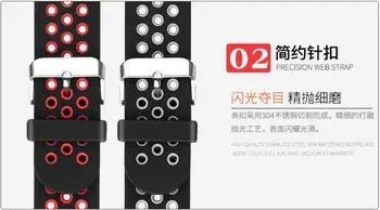 Silicon Bratara Bratara de Înlocuire flexibil Pentru Huawei Talkband B2 B3 B5 B6 bandă Curea de Ceas Inteligent 15mm 16mm 18mm