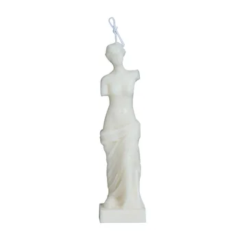 Silicon Lumânare Mucegai Stil Nordic Venus Zeita Art Femeie Corpul în Formă de DIY Parfumate Lumânare de Ceară mulaj