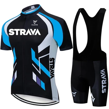 STRAVA-Pro Echipa de Ciclism de Îmbrăcăminte Set, Jersey și new Jersey Set pentru Ciclism Montan, 2021