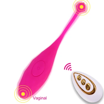 Telecomanda Wireless Ou Vibratoare Sari Ouă de sex Feminin Stimulator Clitoridian Vaginale G-spot Masaj Kegel Mingea Jucarii Sexuale pentru Femei