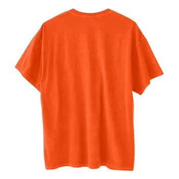 Tricou portocaliu Zi Contează Scrisoare de Imprimare Tricou Școli Rezidențiale Guler Rotund Tricou Vrac 2021 S-3xl Doamna Simplu Camasi