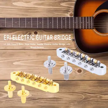 Tune-O-Matic Bridge cu Role Șa cu Șuruburi pentru EPI LP Muzica de Chitara Electrica Accesorii