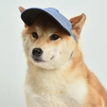 Vara Drăguț Câine De Companie Pălărie Capac În Aer Liber Câine De Baseball Capac De Panza Mic Câine De Protecție Solară Accesorii De Moda Drumeții Produse Pentru Animale De Companie S M L