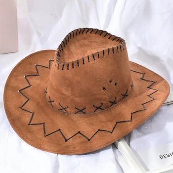 Vest Pălărie De Cowboy Clasic Britanic Fedora Pălărie Bărbați De Iarnă Pălării De Fetru De Moda Jazz Palarie De Soare Chapeau En-Gros