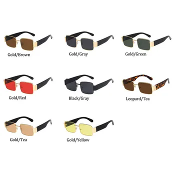 Vintage Mic Pătrat Negru ochelari de Soare Pentru Femei de Moda de Mare Cadru Shades Ochelari de Lux ochelari de Soare Brand Oameni UV400 gafas de sol