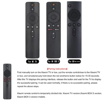 Vocea Bluetooth Controler de la Distanță Pentru Xiaomi Mi TV/Km Cutie de Sensibil Mare Voce Controler de la Distanță cu Asistentul de Control