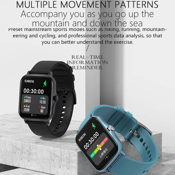 Y20 Ceas Inteligent Bărbați Femei Full Touch Ecran Smartwatch rezistent la apa IPX7 Tensiunii Arteriale Rata de Inima Fitness Tracker Sport Uita-te la NOI