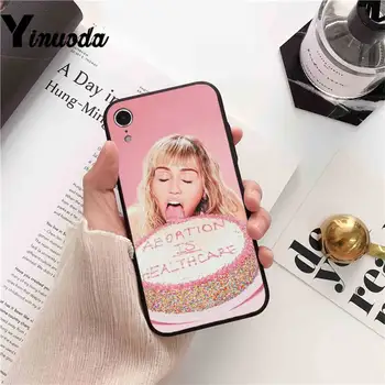 Yinuoda Miley Cyrus Telefon Caz Pentru iPhone5 5s SE X XS MAX 8 7 6 6S Plus XR 11 11pro promax 12 12Pro Promax