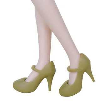 1 SET Accesorii Papusa De 30CM Păpuși Doll Negru Pantofi de Înaltă Jucărie de Calitate Sandale de Moda Drăguț Tocuri Pentru Papusa Luminozitate Copilul P2N7