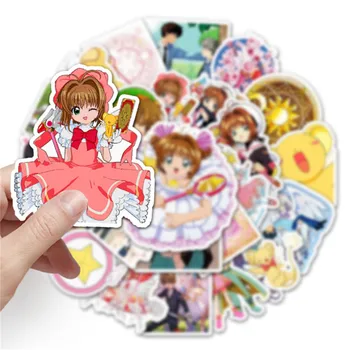 10/30/50PCS de Desene animate Drăguț Anime Sakura Caracter Graffiti Mână Cont de Bagaje Casca de Decorare Autocolant de Jucării en-Gros
