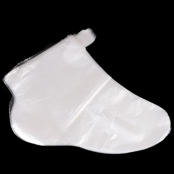 100buc Unică folosință Jos Capacul Transparent Film Picior de Acoperire pentru Pedichiura Preveni Infectia Elimina Crapate Piciorului