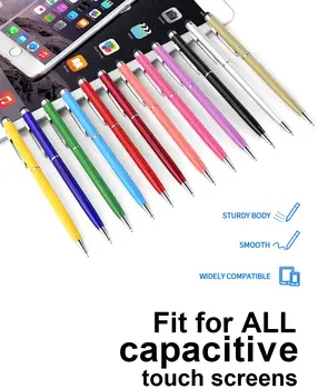 10buc Universal 2in1 Stylus Drawing Tablet Pixuri Ecran Capacitiv Touch Pen pentru telefonul Mobil Android Telefon Inteligent Creion Accesorii