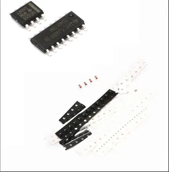 1Set SMD, SMT Componente de Sudare Practică Bord Lipit de Calificare de Formare Incepator DIY Kit de Kit Electronice pentru Auto-Asamblare