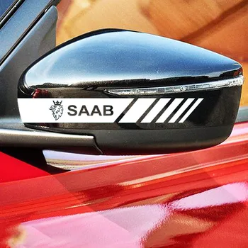 2 BUC Oglinda Retrovizoare Masina de Decorare Autocolant Corp Decal Pentru Saab 9-3 9-5 900 9000 Saab 93 95 Accesorii