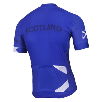2020 Noua Echipa Scoției Cu Maneci Scurte Bărbați Ciclism Jersey Cu Bicicleta Drum De Munte Cursa Îmbrăcăminte De Curse De Îmbrăcăminte Personalizate