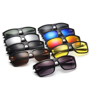 2021 ochelari de Soare pentru Barbati Ochelari de cal Pătrat Oglindă ochelari de Soare Brand Design UV400 Protecție Nuante Oculos De Sol Hombre Ochelari Driver