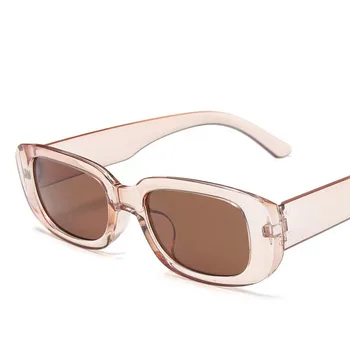 2021 Tendință Mică Cadru Retro ochelari de Soare pentru Femei ochelari de Soare Patrati de Măsline Verzi Colorate ins Stradă Fotografiere ochelari UV400