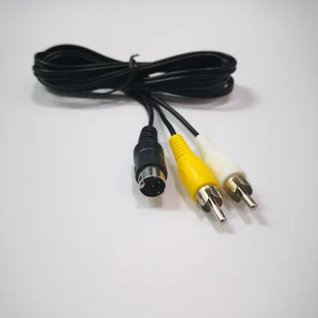 3 pin Audio-video Cablu AV pentru SEGA Mega Drive 2 RCA Cablu pentru SEGA Genesis 2