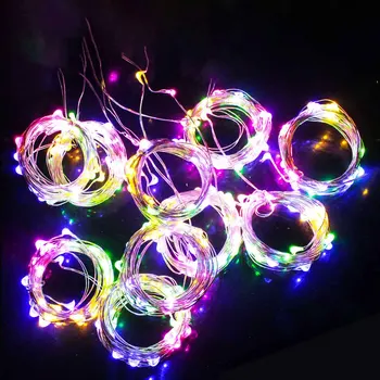 3Mx2/3M LED Rainbow Fairy Șir Perdea de Lumină Ghirlanda USB Nunta de Crăciun, Ziua de nastere Decoratiuni de Vacanță Pentru Acasă Fereastra de la Dormitor