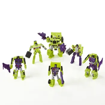 45CM Hasbro Transformers Jucării Devastatorul Generații War for Cybertron răsăritul pământului văzut Titan Modul de Colectare Jucării Robot Transformator