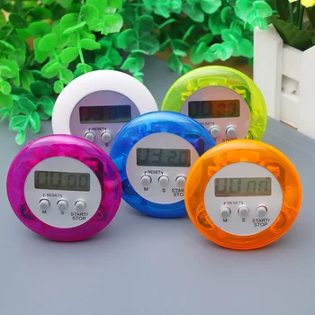 5Colors Magnetic Digital LCD Cronometru Timer Bucătărie Curse Ceas cu Alarmă cronometru de Bucătărie pentru Gătit Timer Cronometru