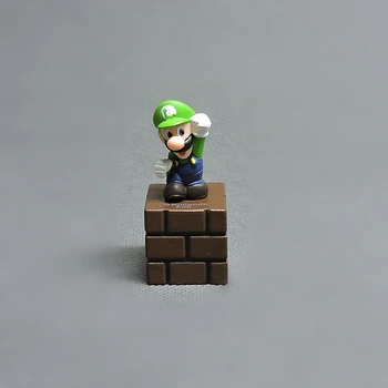 5pcs/lot Super Mario Decor Creativ mario Bros PVC Figurine Jucarii Deget, papusa Ciuperci Mini Figurine Jucarii Pentru copii Cadouri