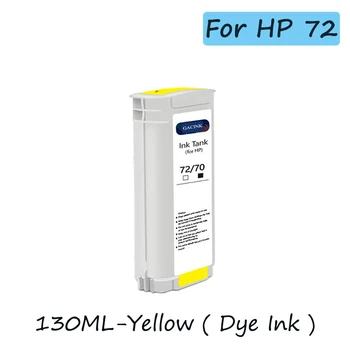 6PCS Compatibil Pentru HP 72 de Cartușe de Cerneală Pentru HP Designjet T610 T770 T790 T1120 T1200 T1300 T610 T1100 T2300 Printer 130ML/PC