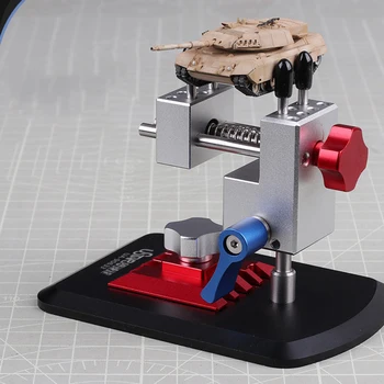 Aluminiu Model de Mașină Instrument de Construcție 2-în-1 Menghină Titularului de post de Lucru pentru Modelul Gundam Menghină Ambarcațiunile de Sculptură DIY