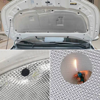 Auto Capota Fata Motor de Sunet Foc de Căldură Izolare Tampon de Bumbac izolate Fonic Mat Acoperire de COMPANIE Spuma pentru Toyota Corolla Sedan 2019 - 2021